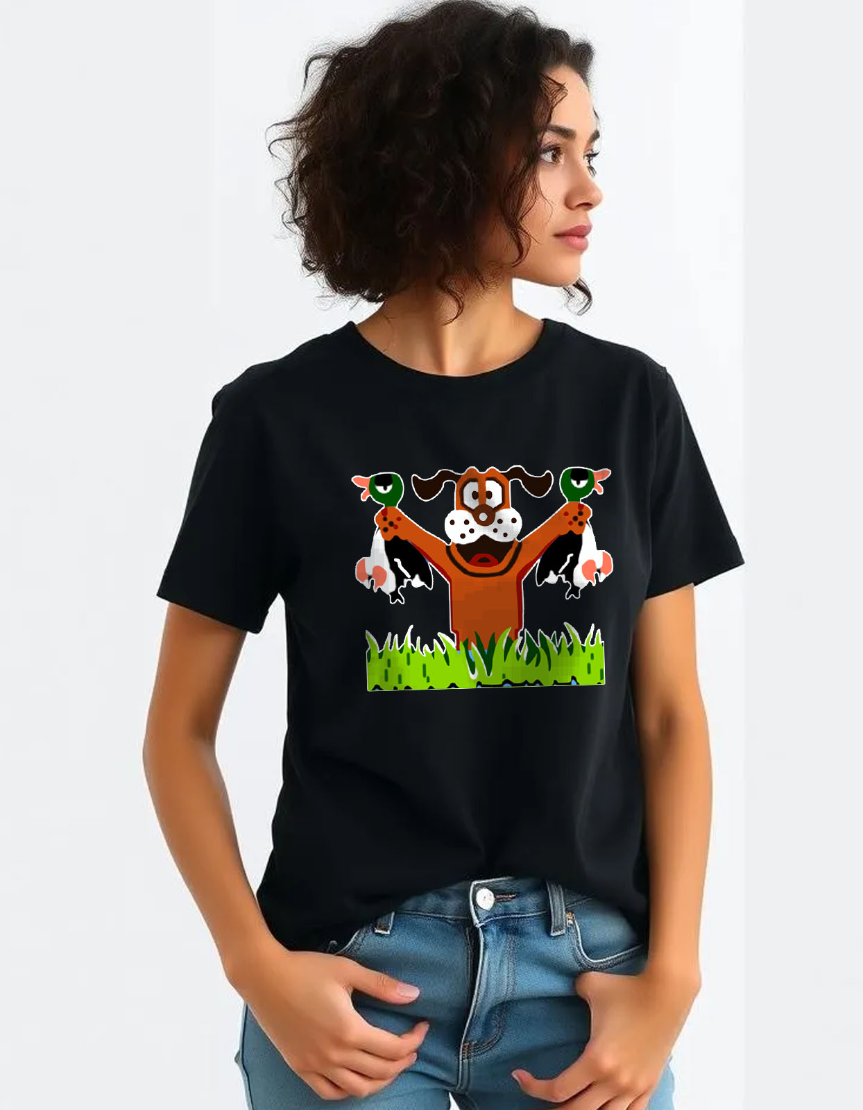 Duck Hunt Game T-shirt