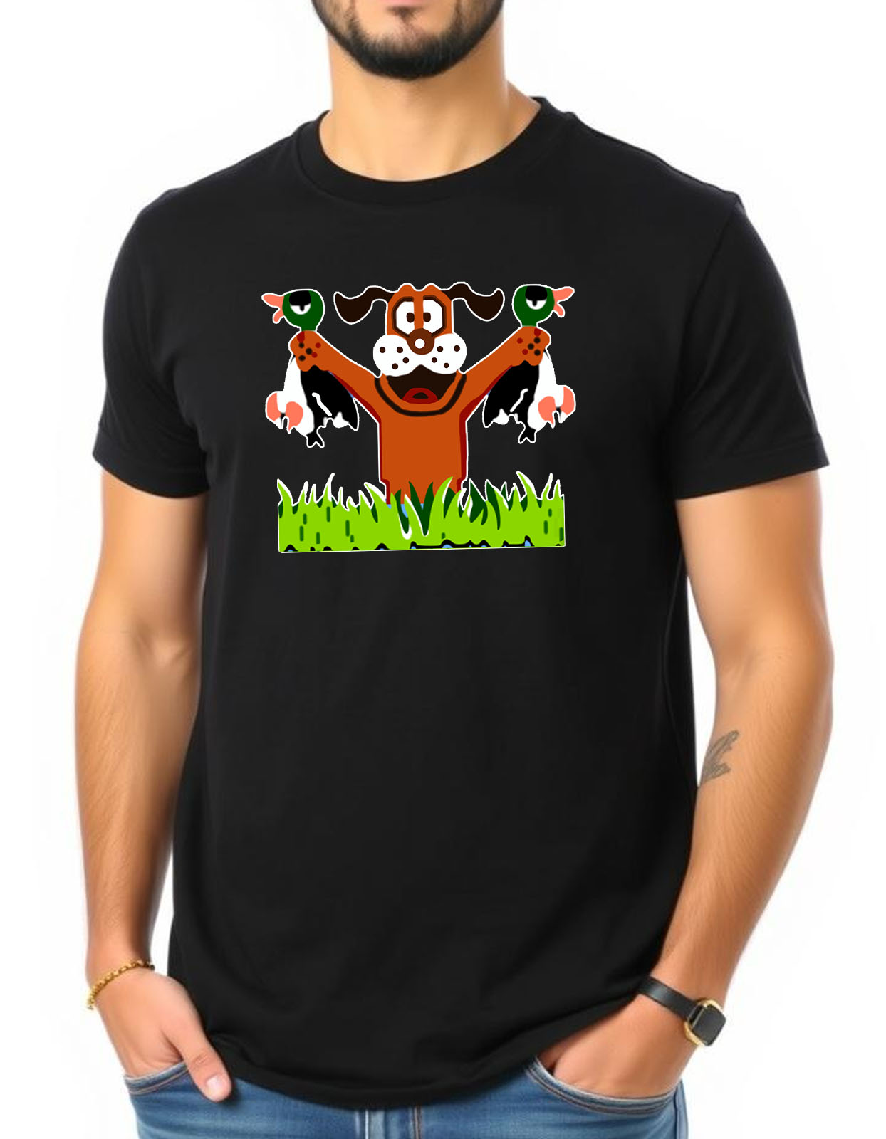 Duck Hunt Game T-shirt