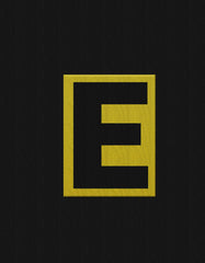 "E" Letter Cap