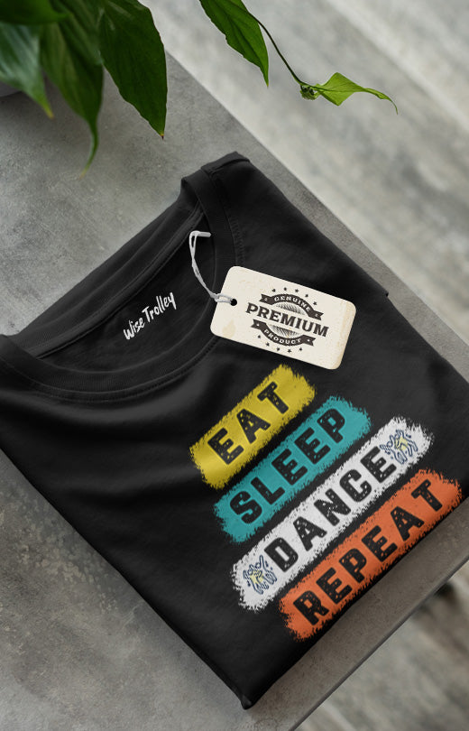 Eat Sleep Dance Repeat T shirt