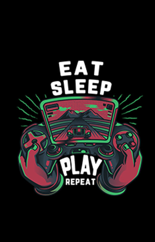 Eat Sleep Play Repeat T Shirt