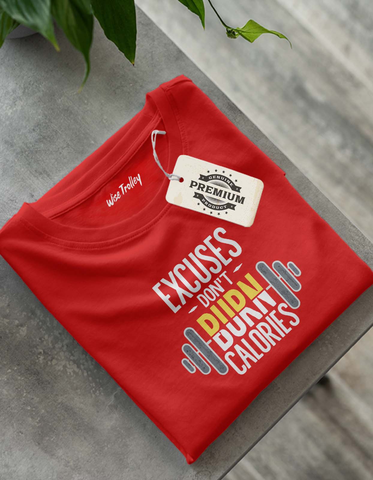 "Excuses Dont Burn Calories" Gym Motivation T shirt