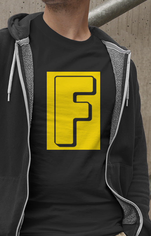 'F' Letter T shirt