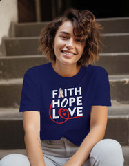 Faith Hope Love T shirt