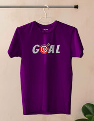 "Goal" Graphic Printed T-Shirt