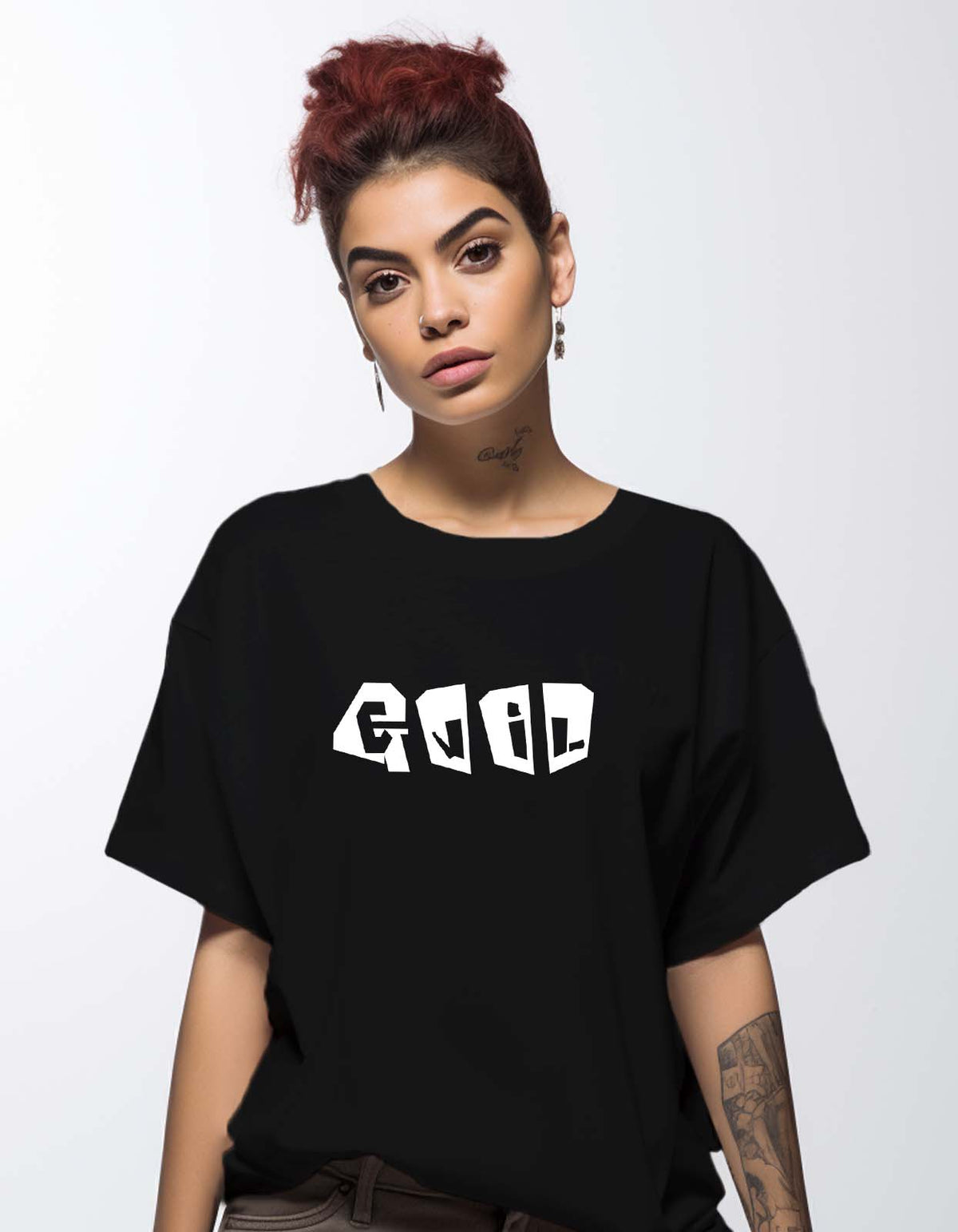 Good Evil Oversized T Shirt