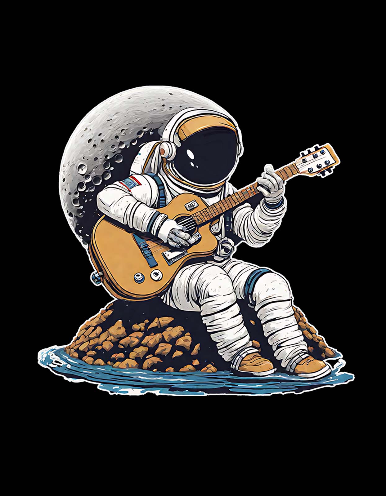 Guitar Graphics T shirt Guitar Lover