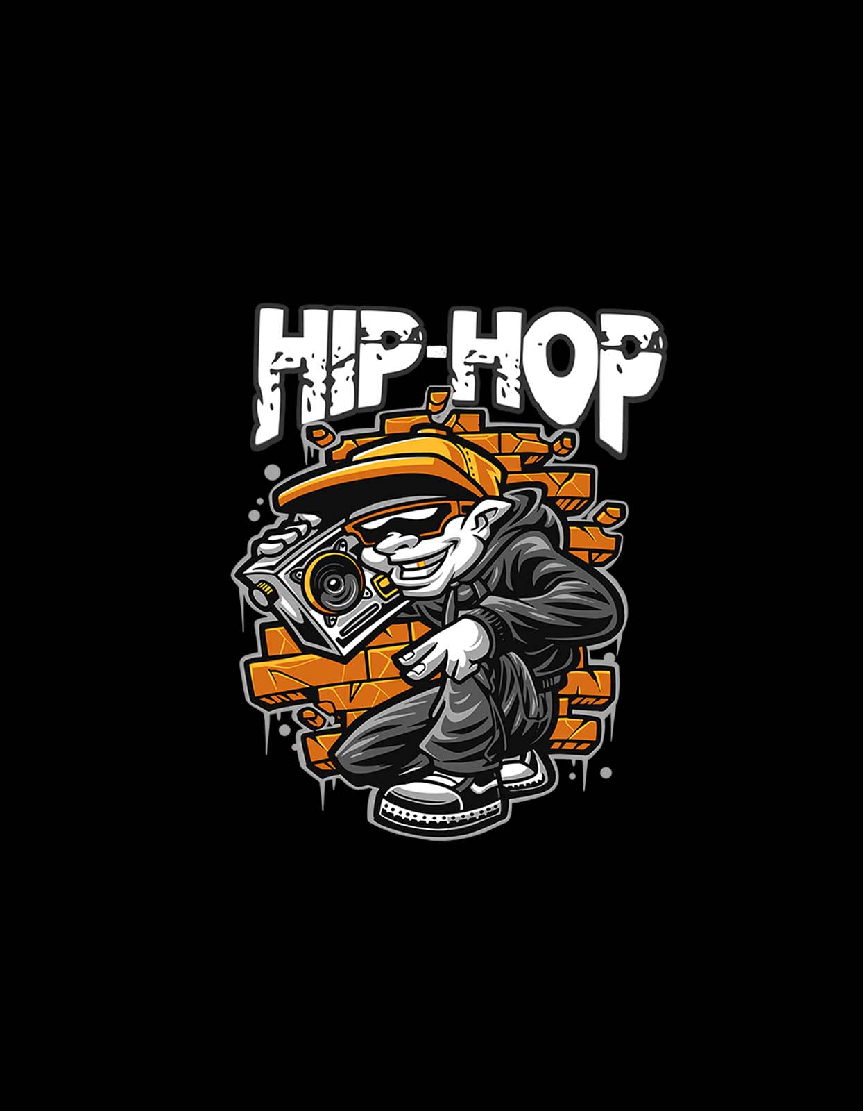 Hip-Hop Dance Oversized T Shirt