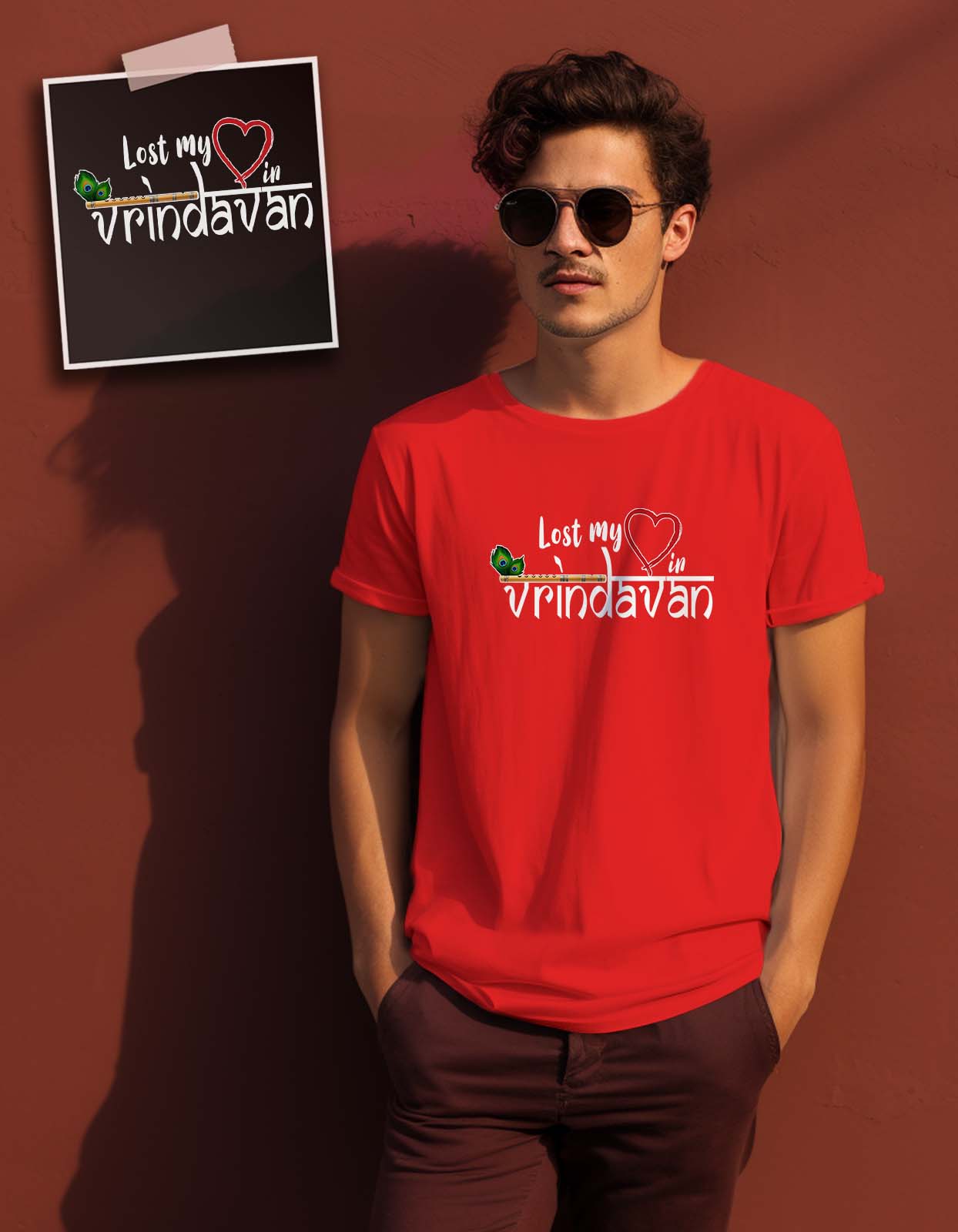 "I Lost My Heart In Vrindavan" T-Shirt