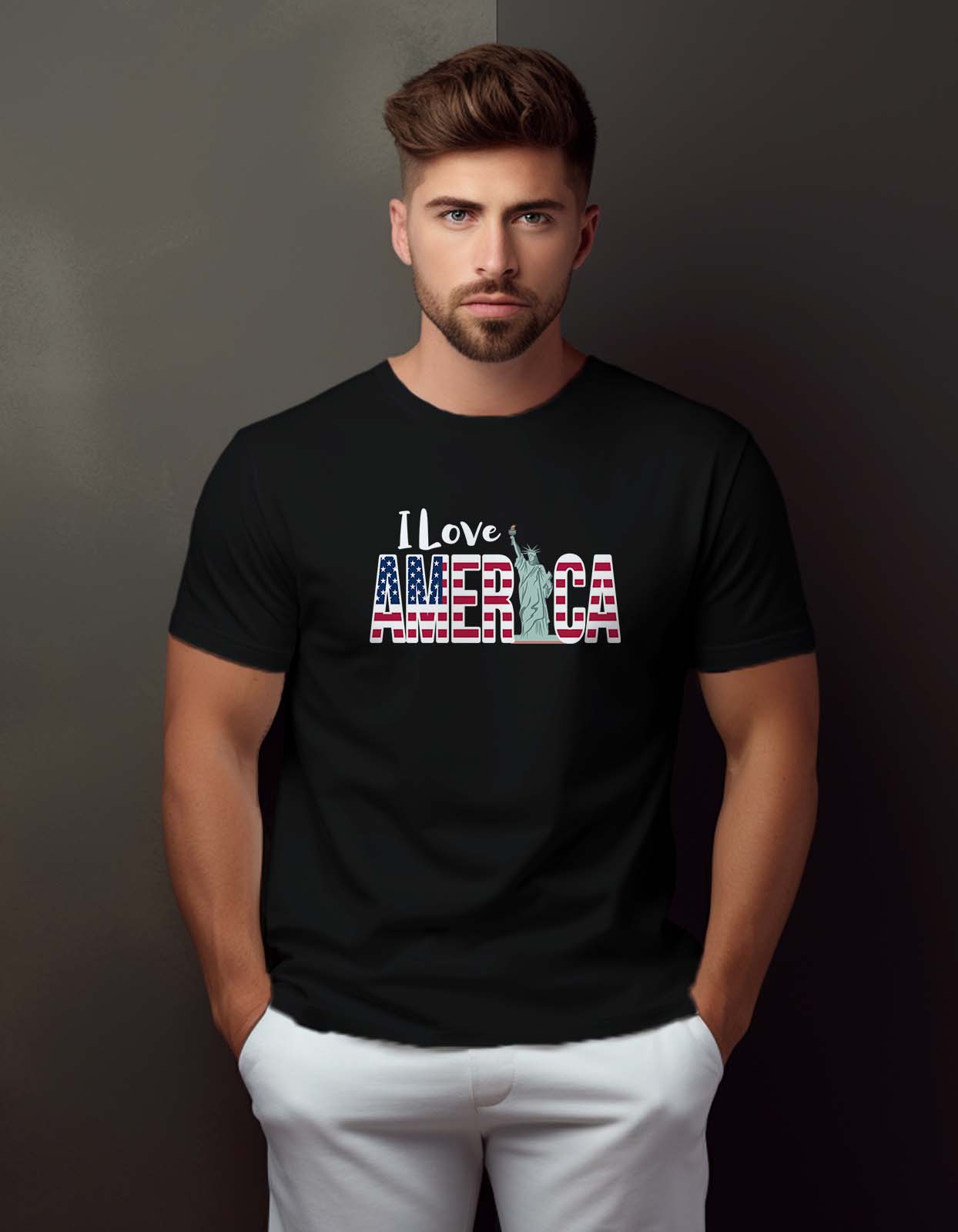 I Love America T Shirt