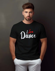 "I Love Dance" T shirt for Dancer