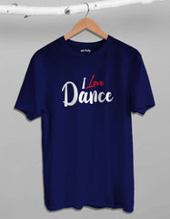 "I Love Dance" T shirt for Dancer