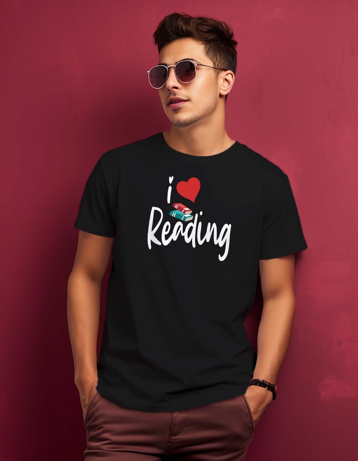 I Love Reading T Shirt