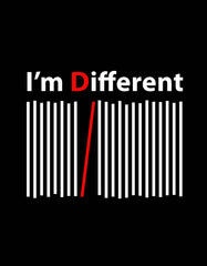 "I am Different" Unique T shirt