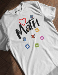 I Love Math T-shirt