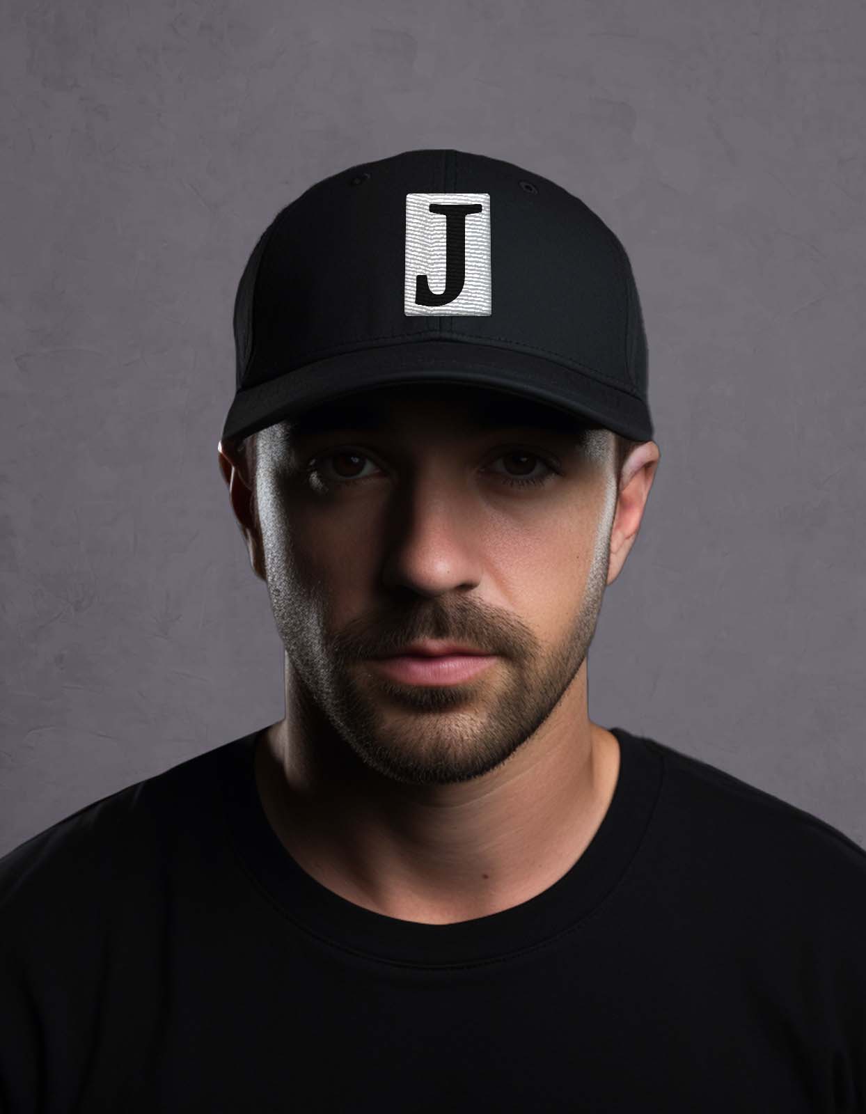 "J" Letter Cap