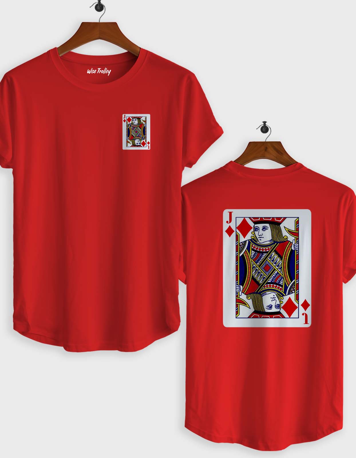 Jack of Diamonds Playing Card T-shirt