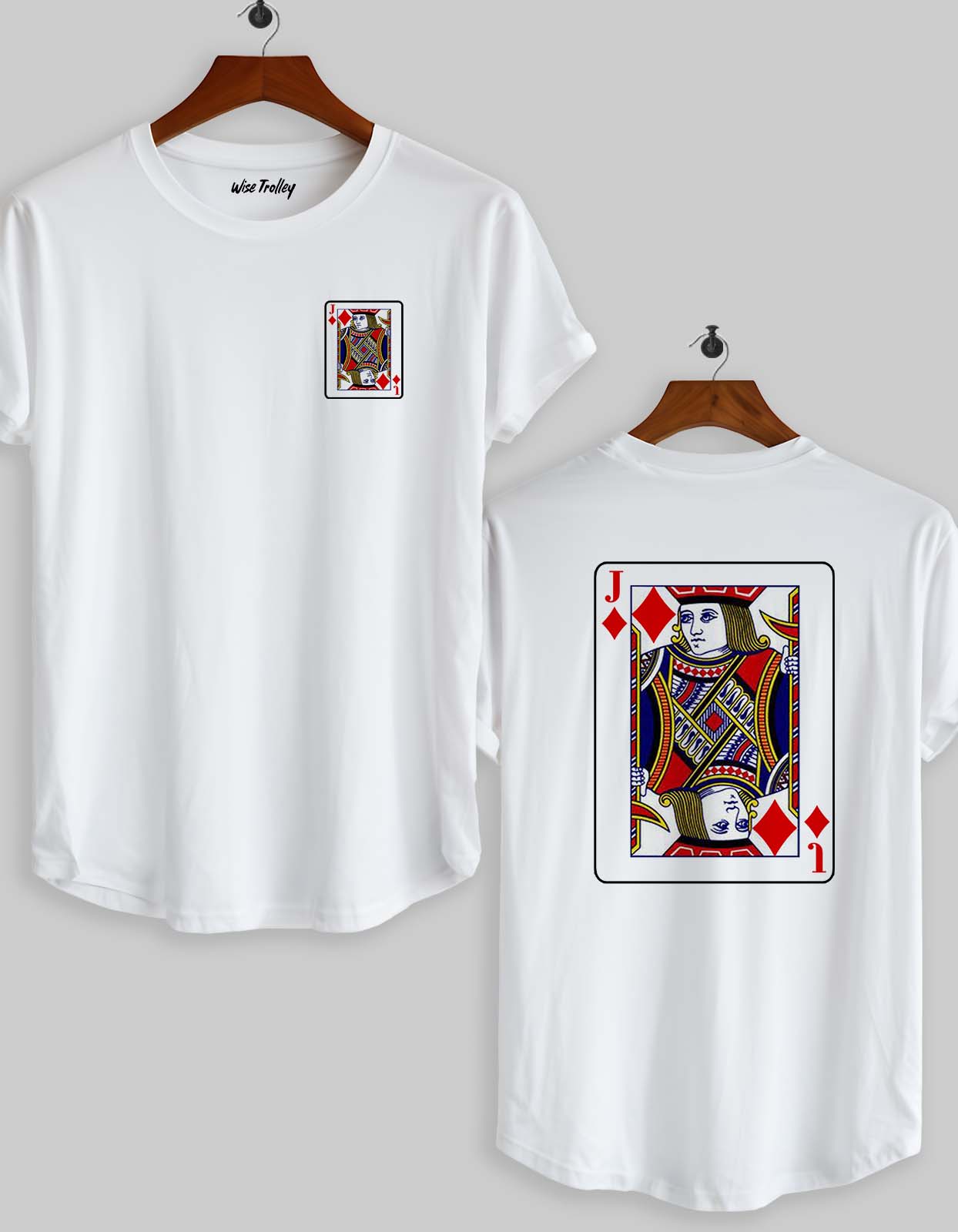 Jack of Diamonds Playing Card T-shirt