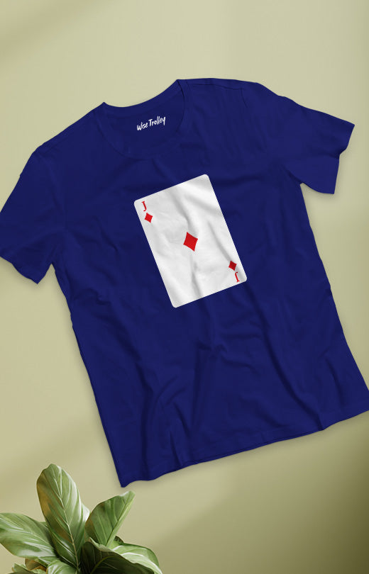 Jack of Diamonds Playing Card T-shirt