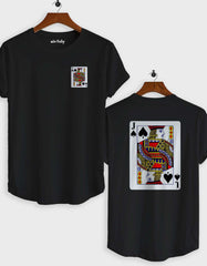 Jack of Spades Playing Card T-shirt