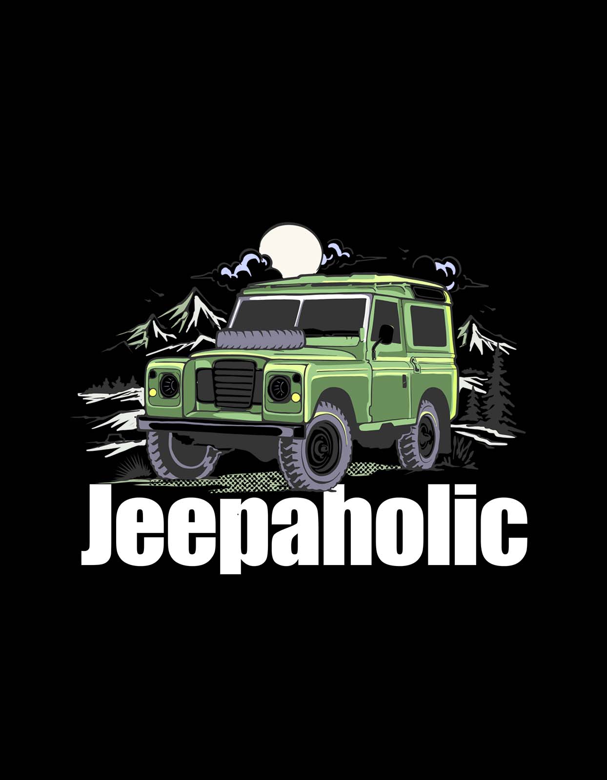 "Jeepaholic" Jeep T-shirt