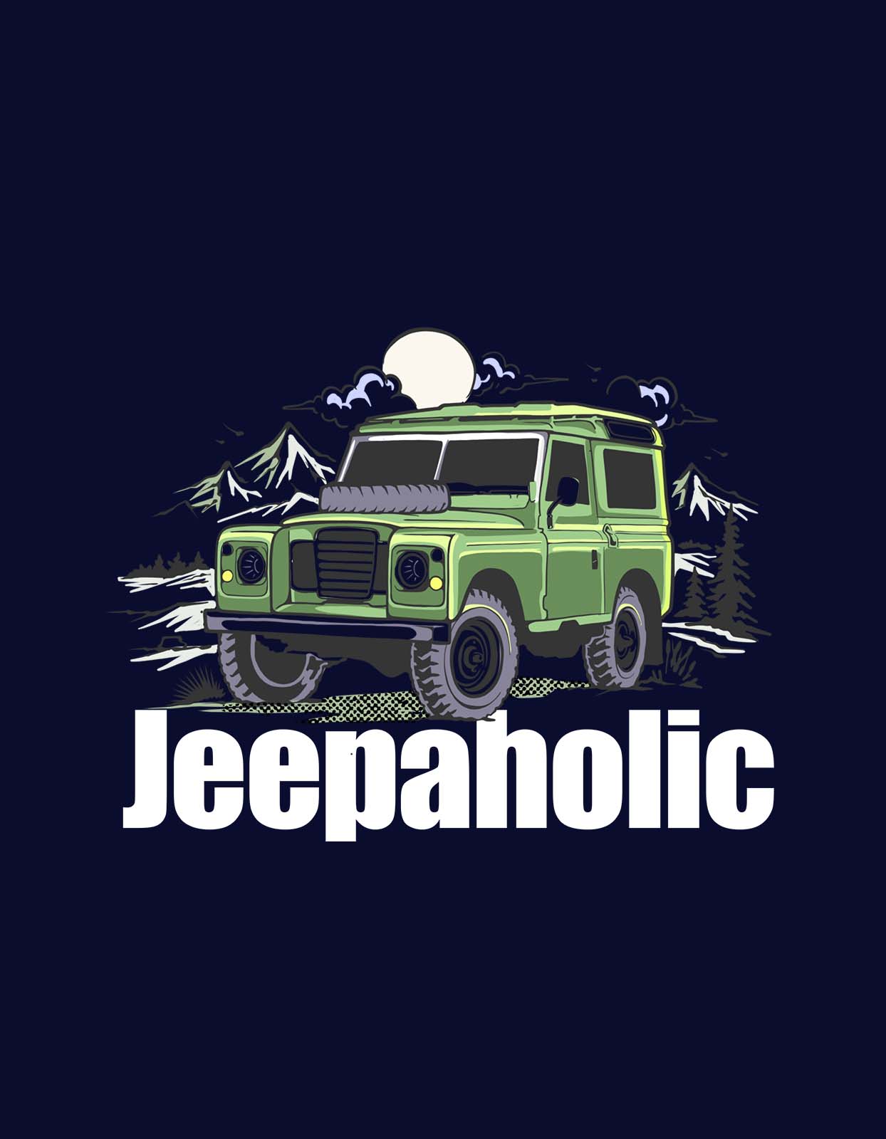 "Jeepaholic" Jeep T-shirt