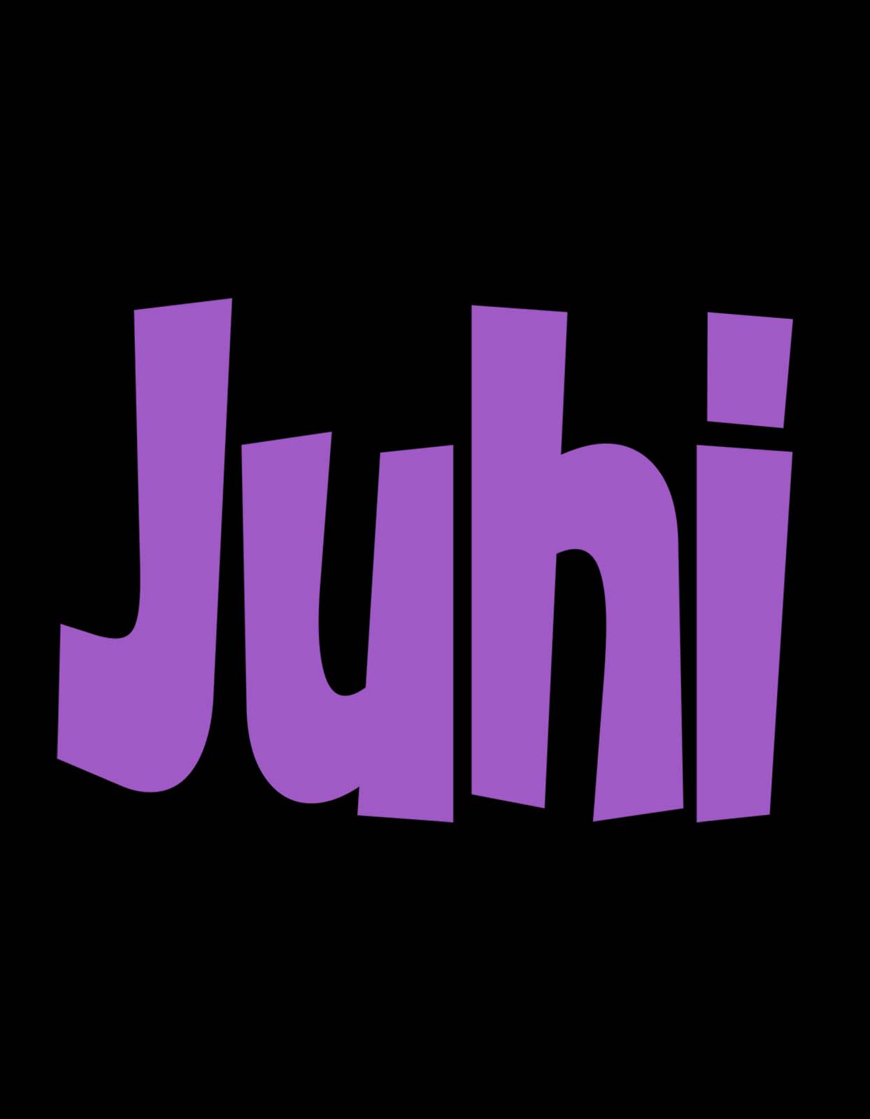 Juhi Name T-shirt