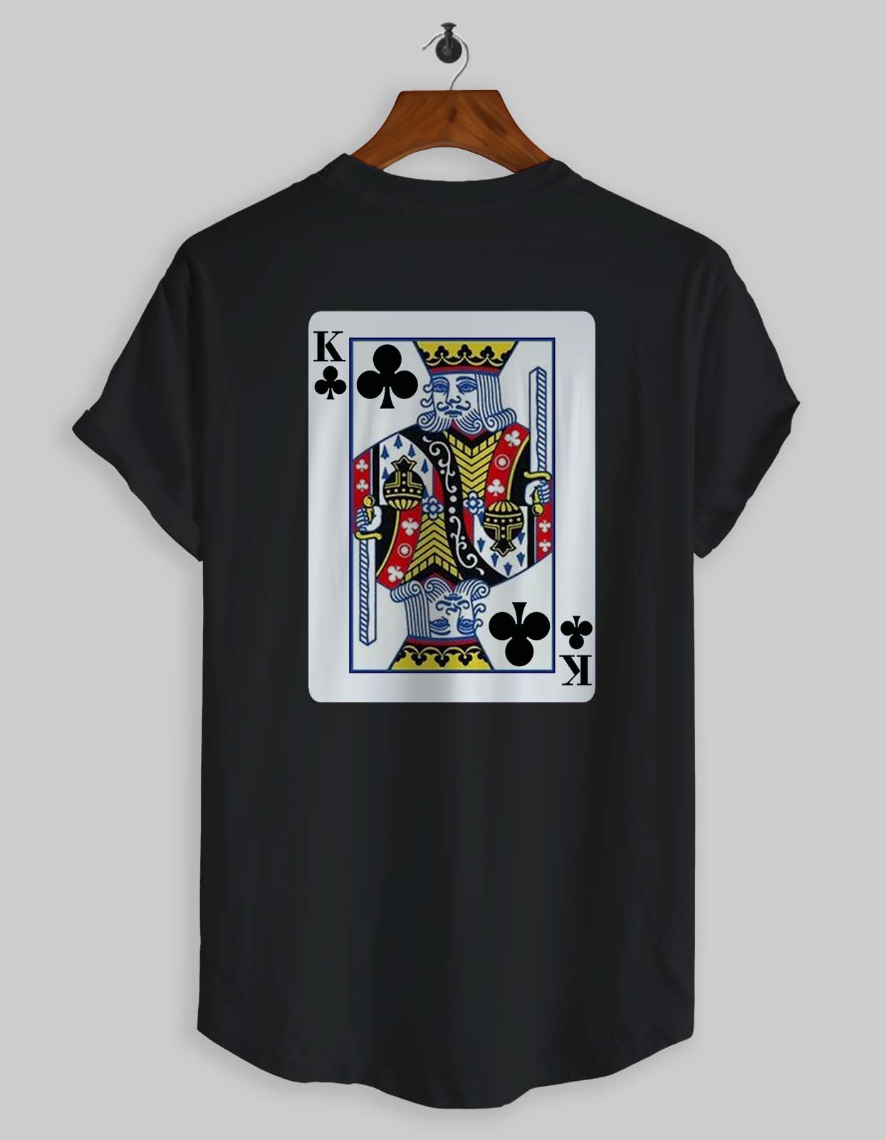 King of Clubs Playing Card T-shirt