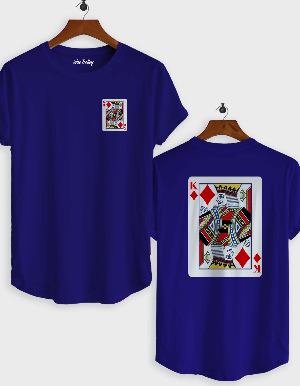 King of Diamonds Playing Card T-Shirt