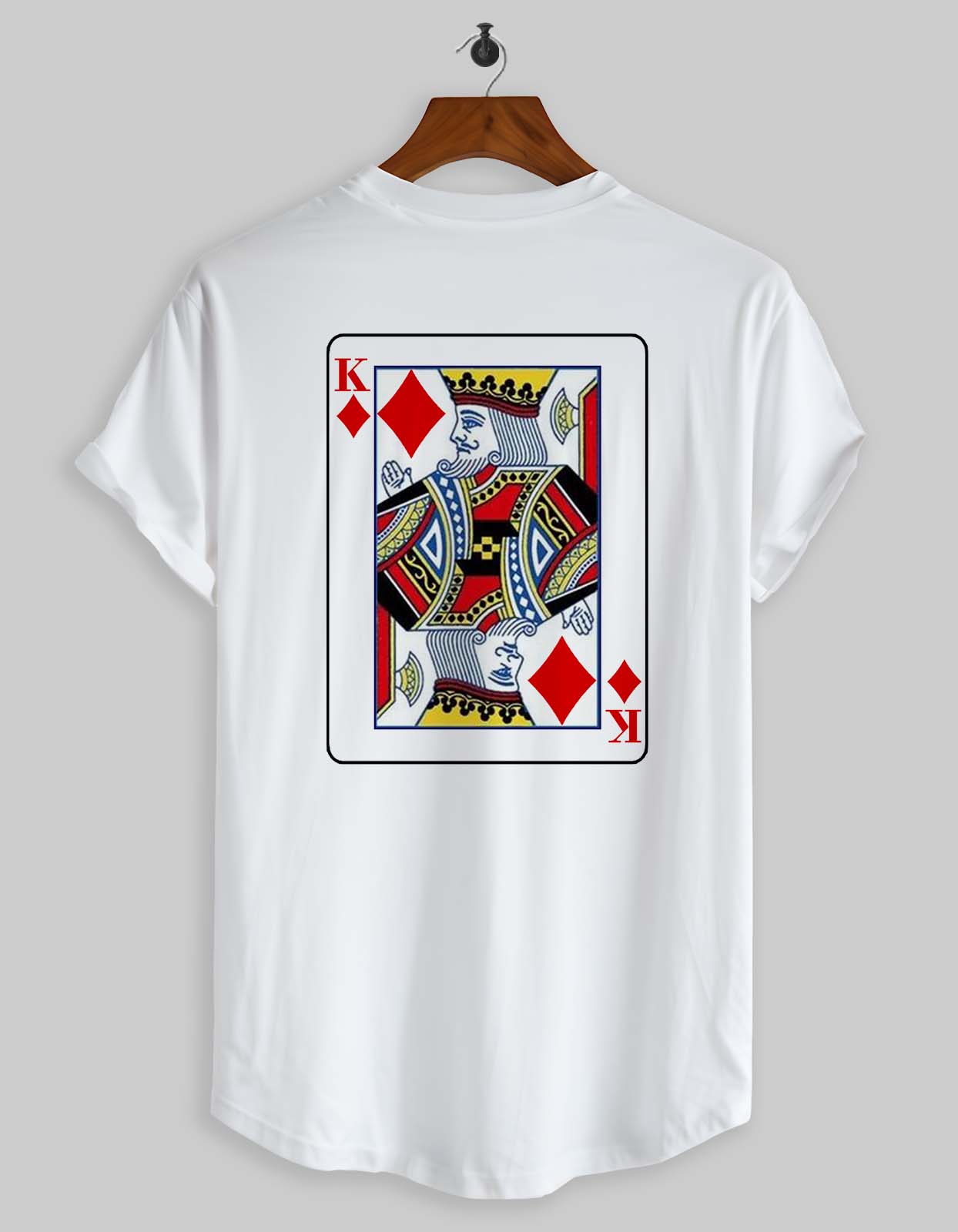 King of Diamonds Playing Card T-Shirt