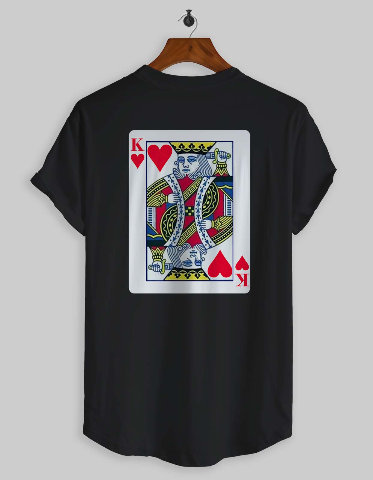 King of Hearts Playing Card T-Shirt