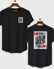 King of Hearts Playing Card T-Shirt