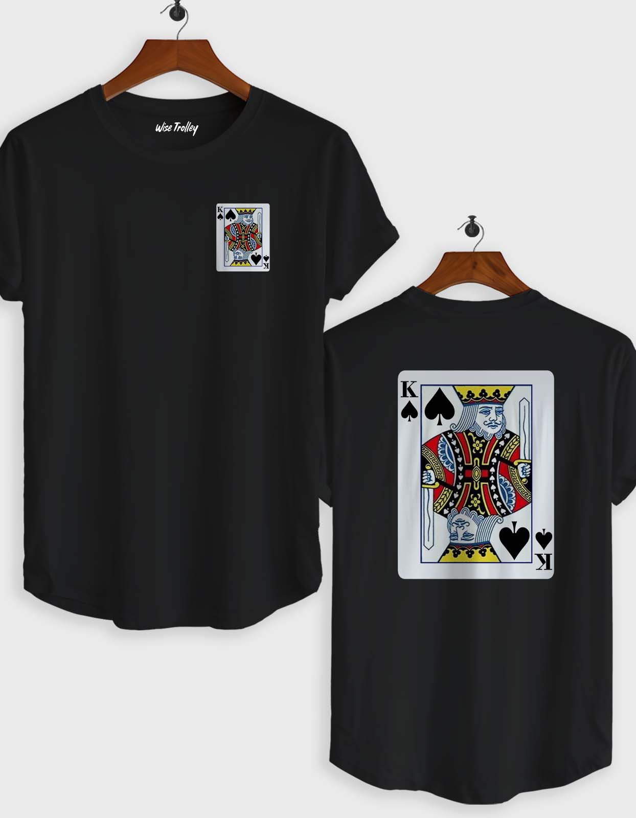 King of Spades Playing Card T-Shirt