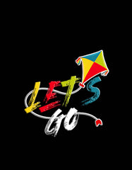 "Let's GO" Printed T Shirt