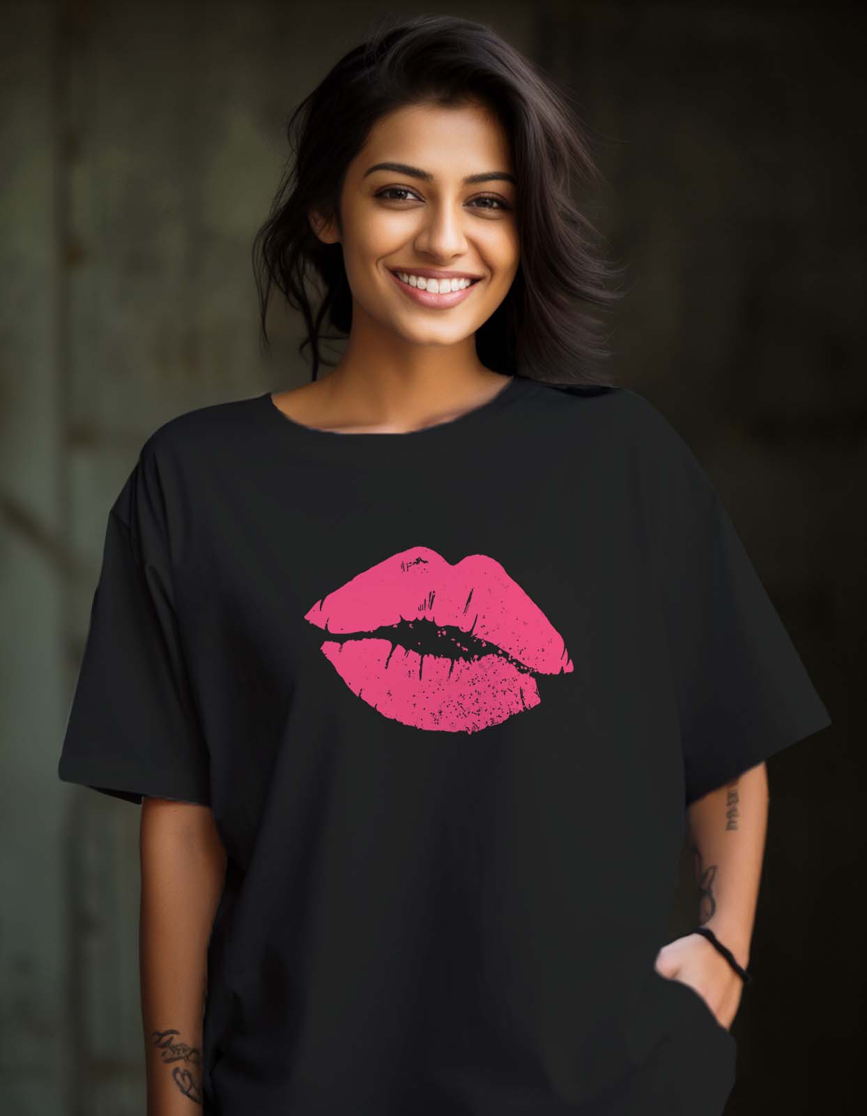 Lip Oversized T shirt