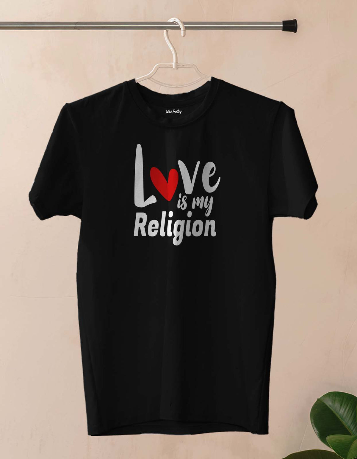 Love Is My Religion Print T Shirt