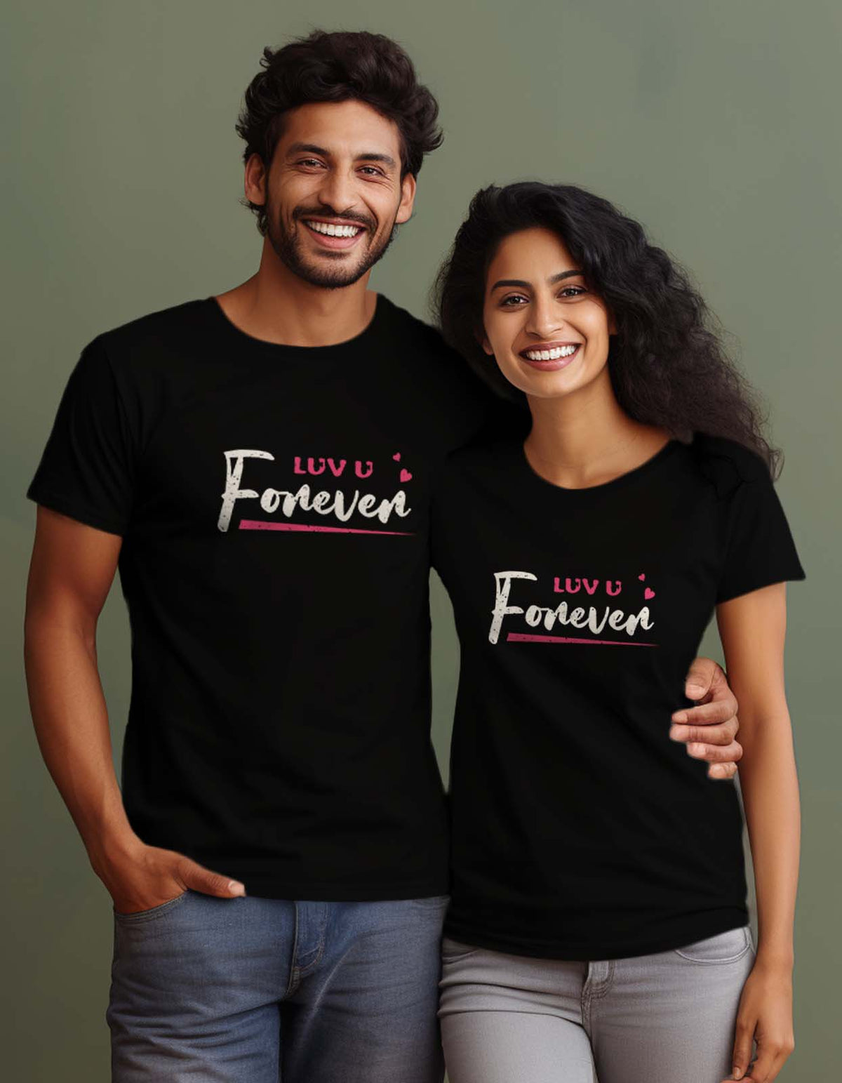 "Love You Forever" Couple T-Shirt