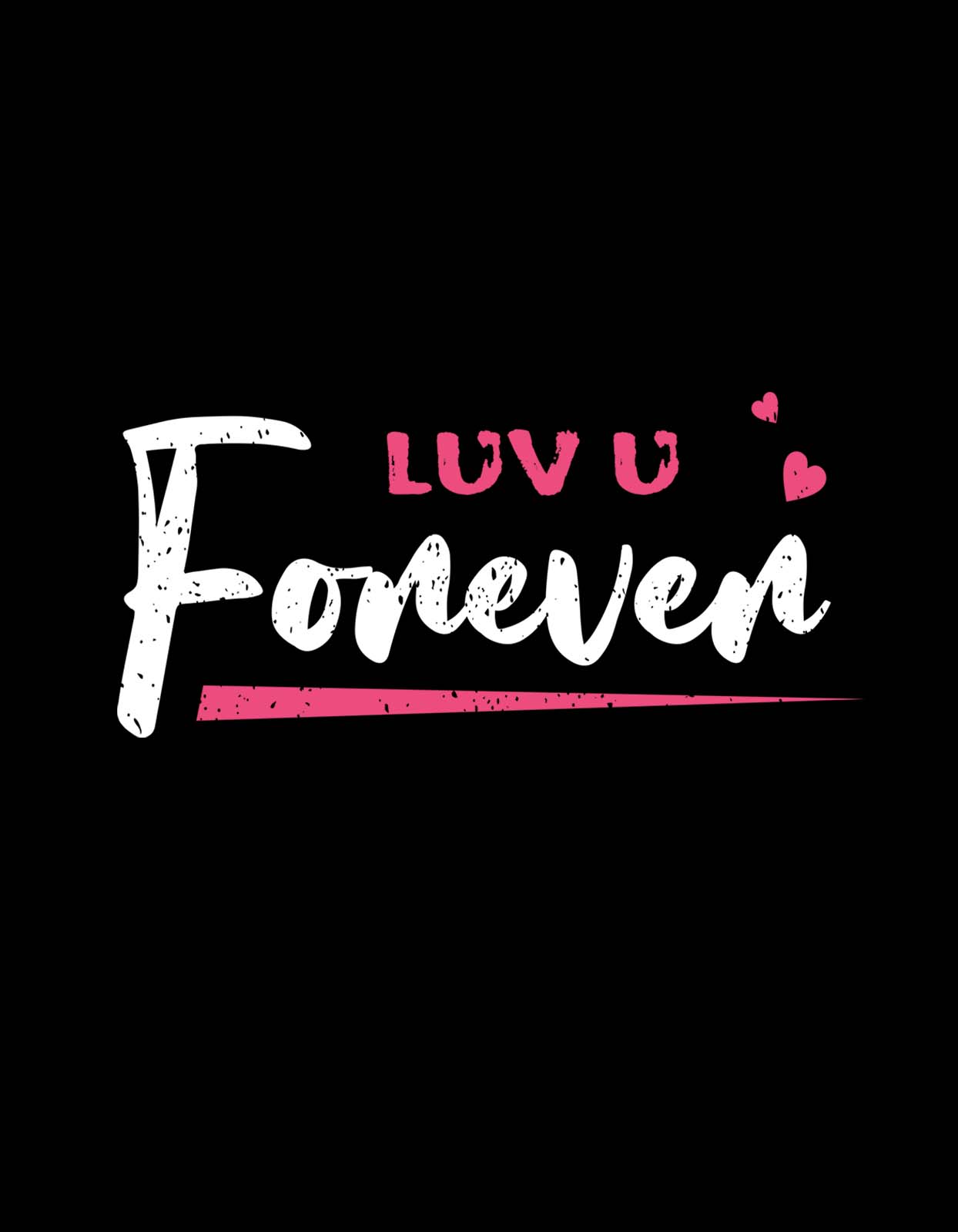 "Love You Forever" Couple T-Shirt