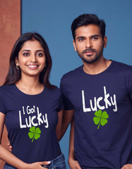 Lucky - I got Lucky Couple T-shirt