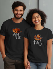 MR. & MRS. Couple T- Shirt