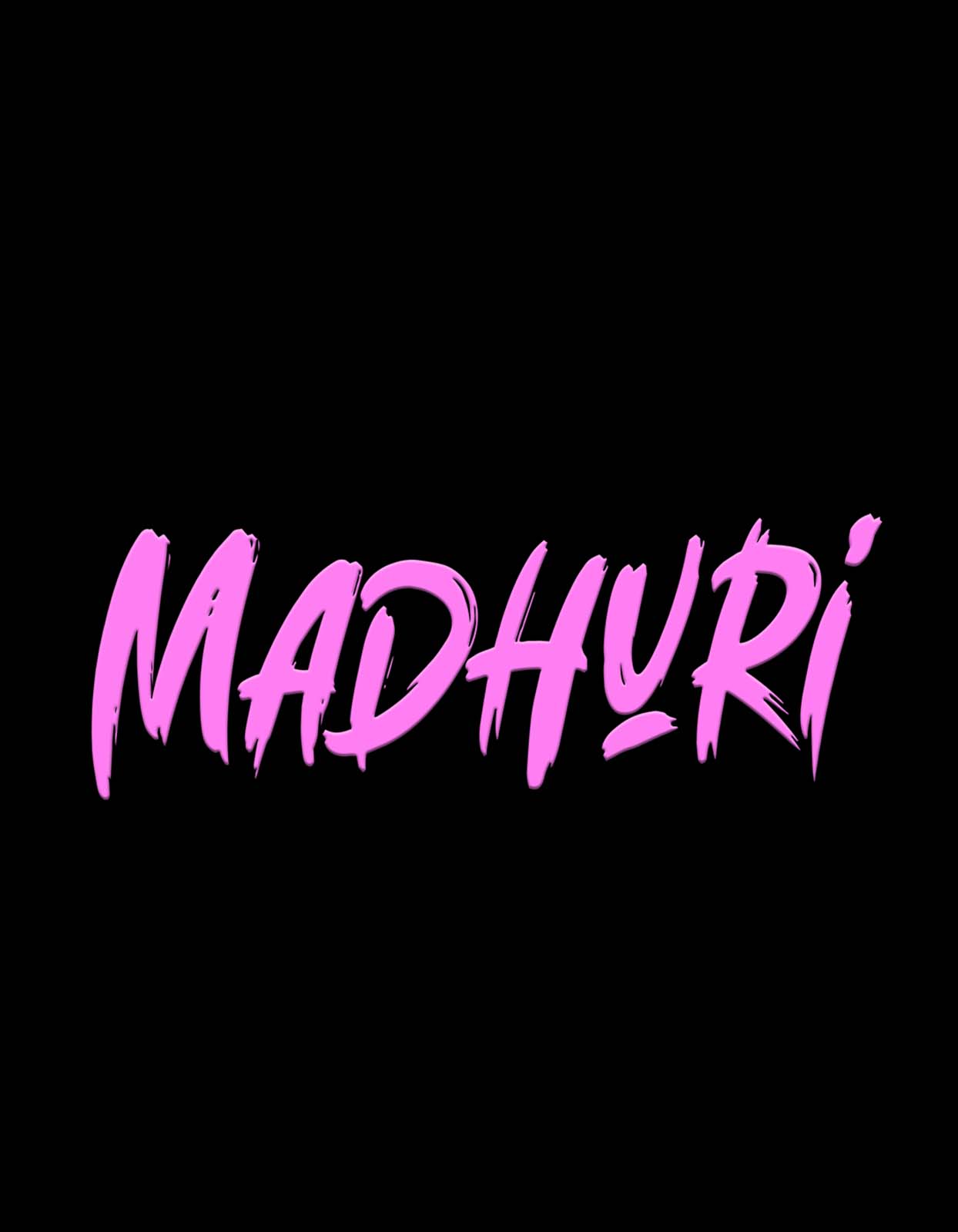 Madhuri Name T-shirt