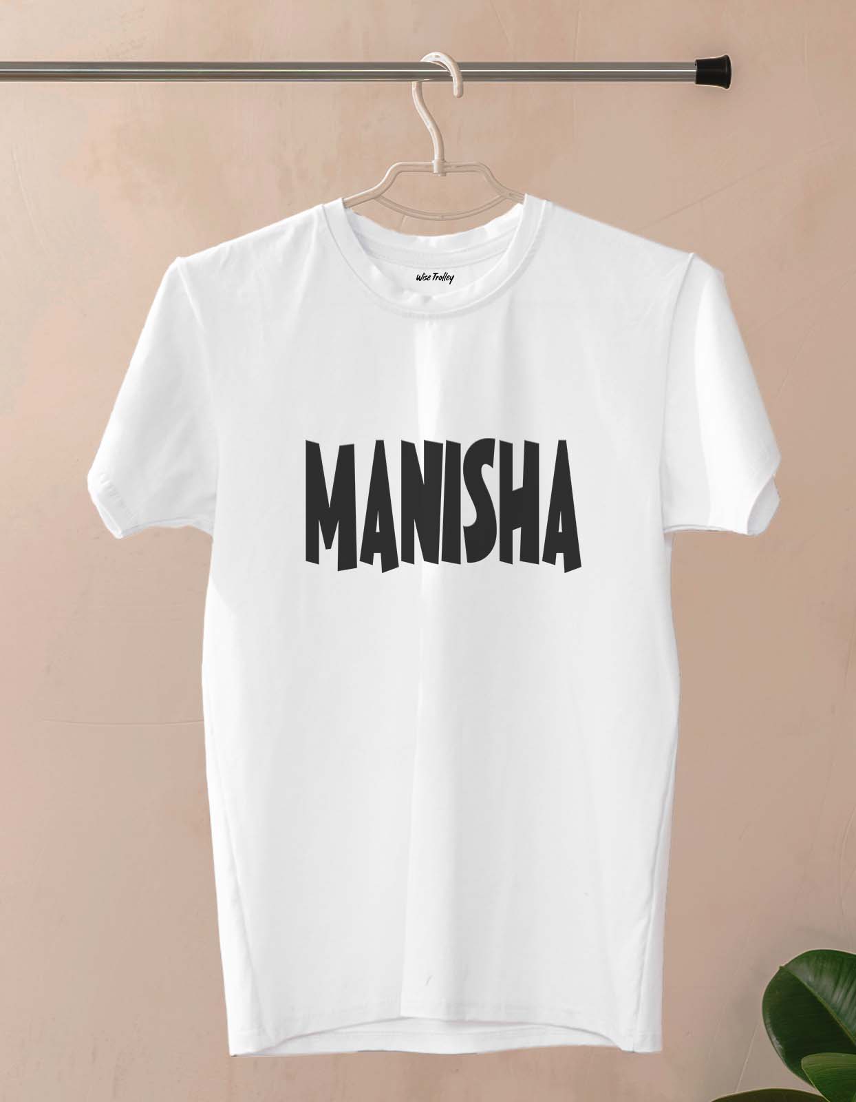 Manisha Name T-shirt