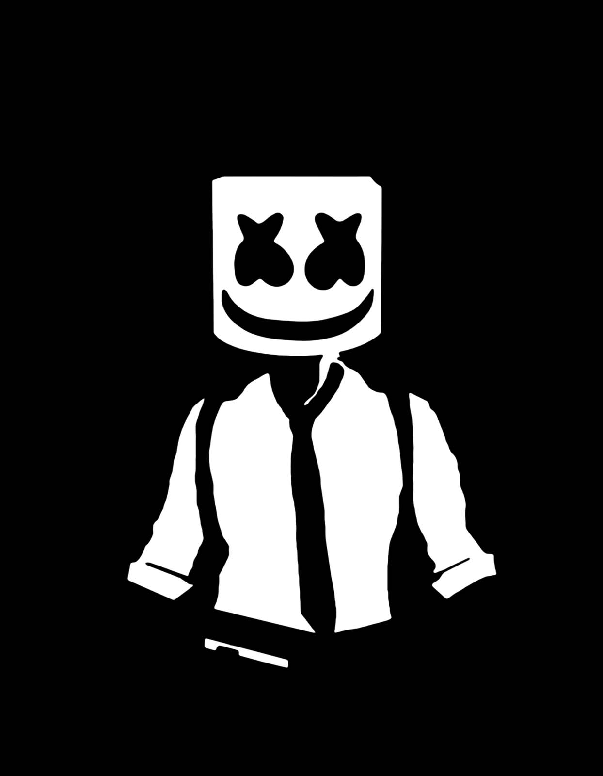 Marshmello Face T shirt