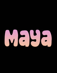 Maya Name T-shirt