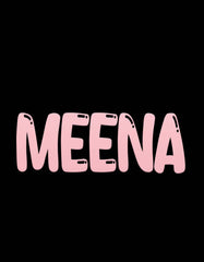 Meena Name T-shirt