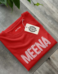 Meena Name T-shirt