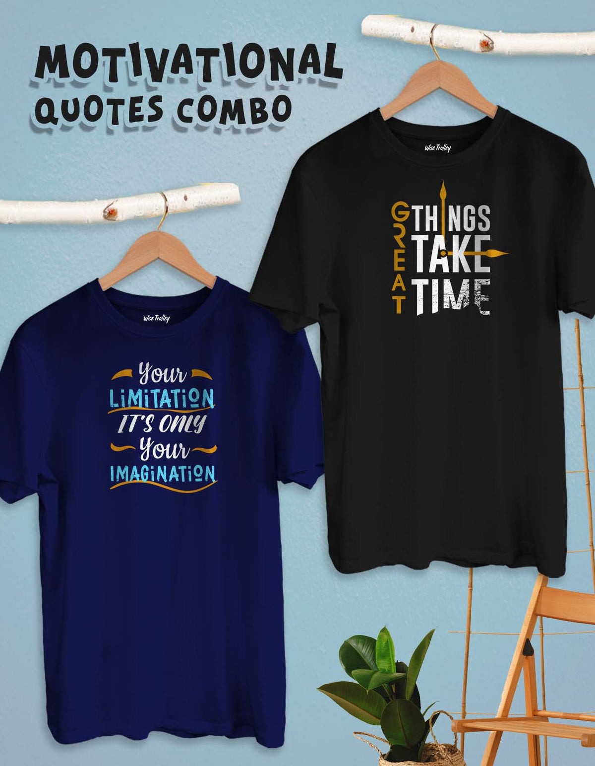 Motivational Quotes T shirt Combo