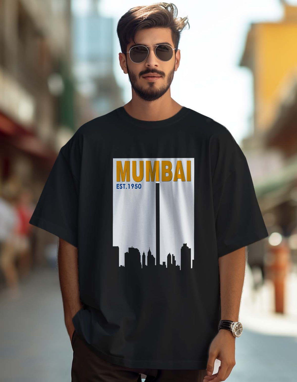 Mumbai Oversized T shirt