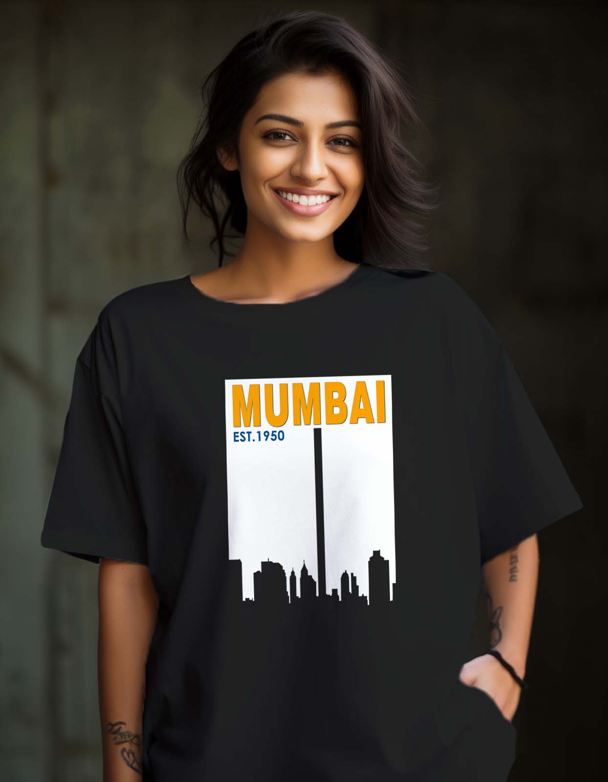 Mumbai Oversized T shirt