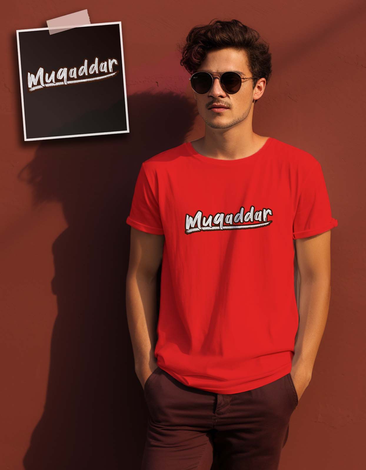 "Muqaddar" Graphic Printed T shirt